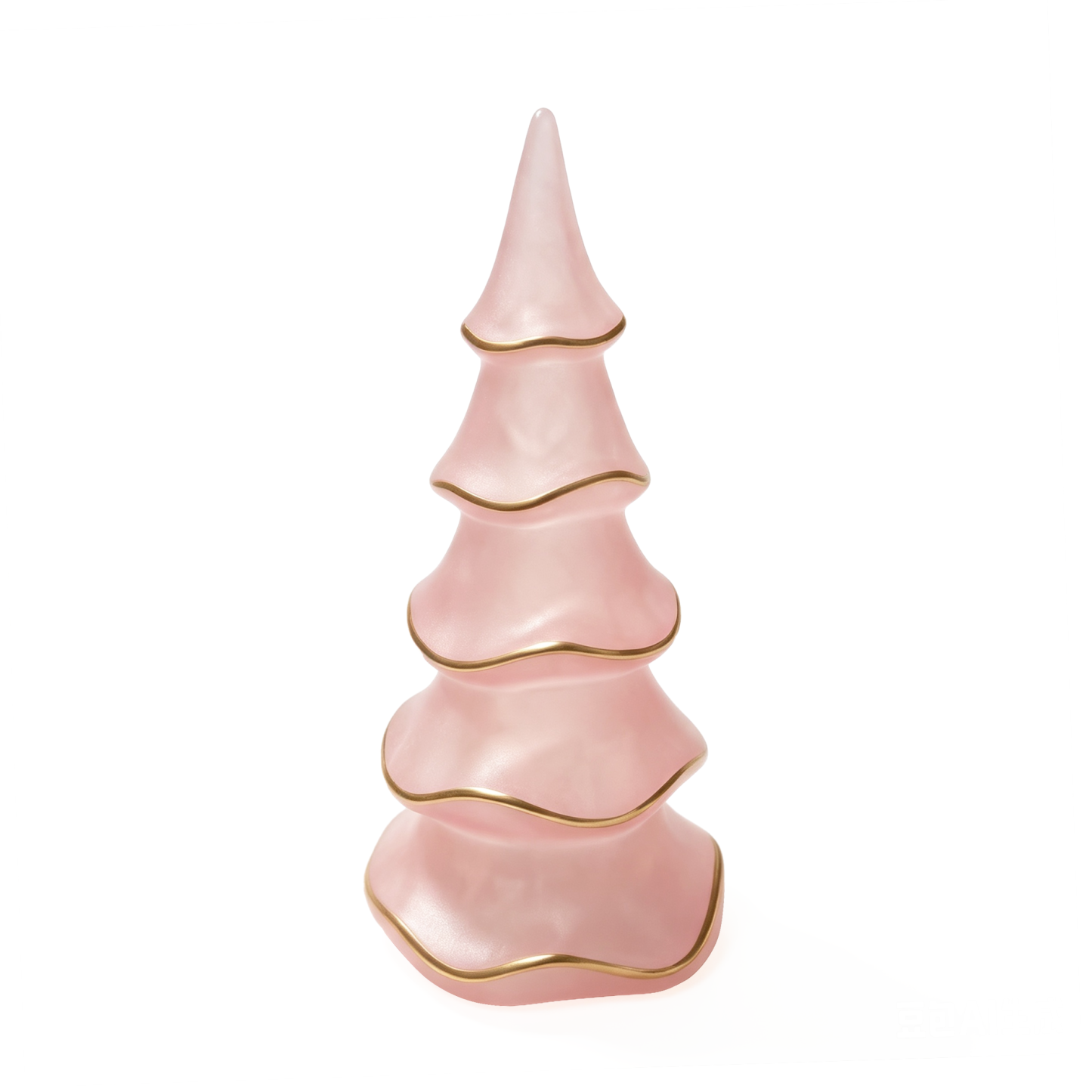 56884R	 D3.86"H7.87" - GLASS CHRISTMAS TREE