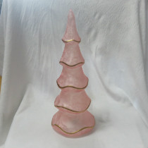 56885R	 *D4.72"H11.81" - GLASS CHRISTMAS TREE