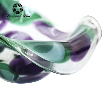 85515	 L13.5W8.5"H6.5" - GLASS BOWL