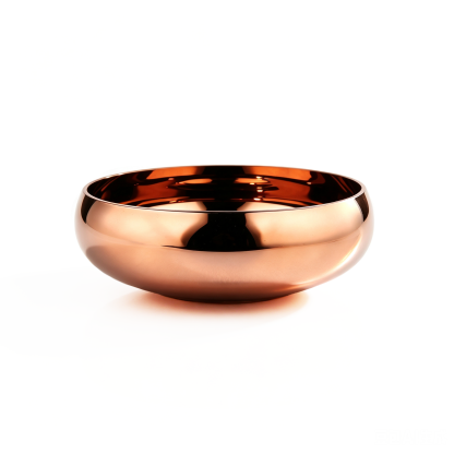 57213	 D12"H4" - DECORATIVE GLASS BOWL
