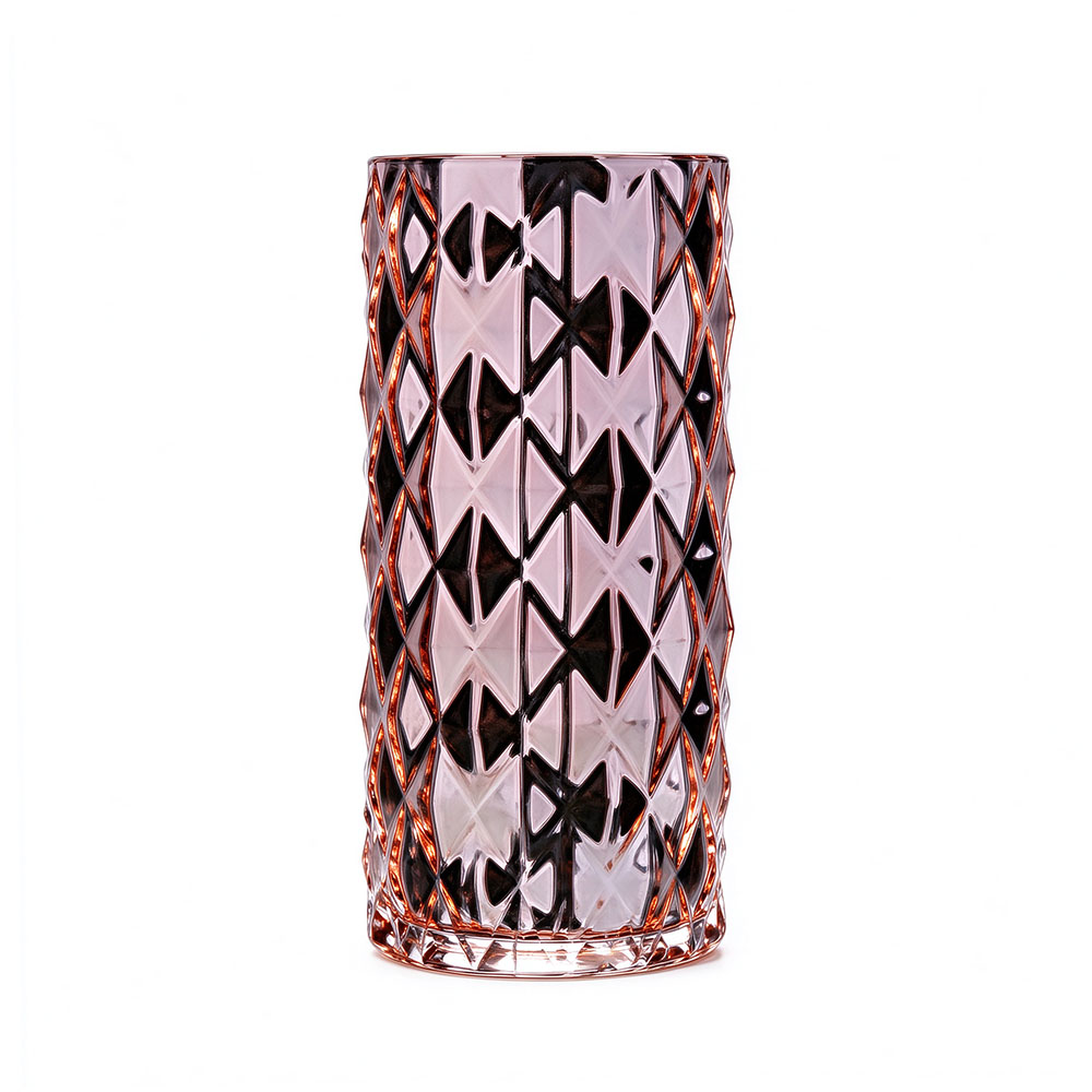 57355	 D4.5"H9.8" - GLASS CYLINDER
