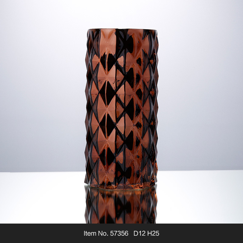 57356 D4.7"H9.84" - GLASS CYLINDER