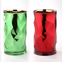 *D5.5"H9.8" - CHRISTMAS ASSORTED VASES