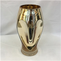 D5.9"H11.8" - FACE GLASS VASE