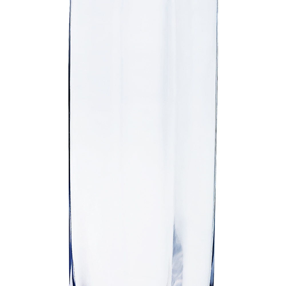 64127	 L3"W3"H12" - SQUARE GLASS VASE