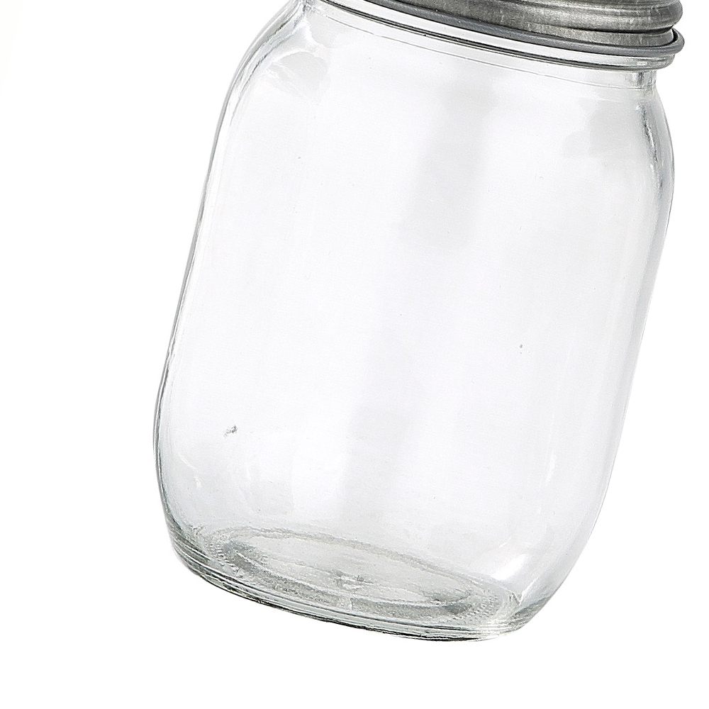 58181ASST	 D3"H6.5" - ASSORTED GLASS APOTHECARY JARS