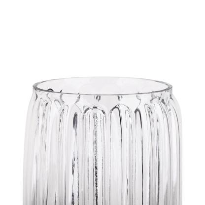 GA78052	 L5.51"W5.51"H10.24"GLASS VASE