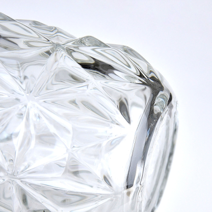 GA78044	 D6''H11''GLASS VASE