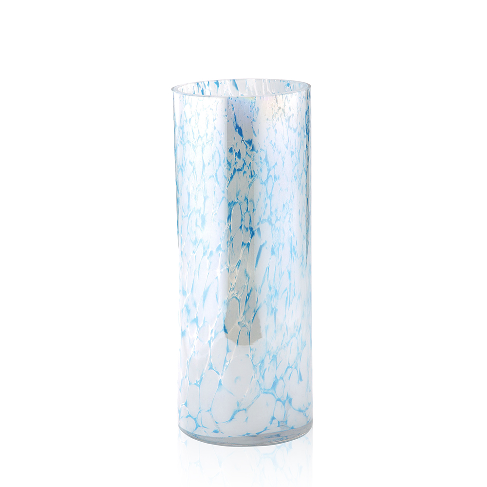 39467ASST	 D4.7"H11.8" - ASSORTED GLASS VASES