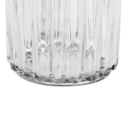 GA78052	 L5.51"W5.51"H10.24"GLASS VASE