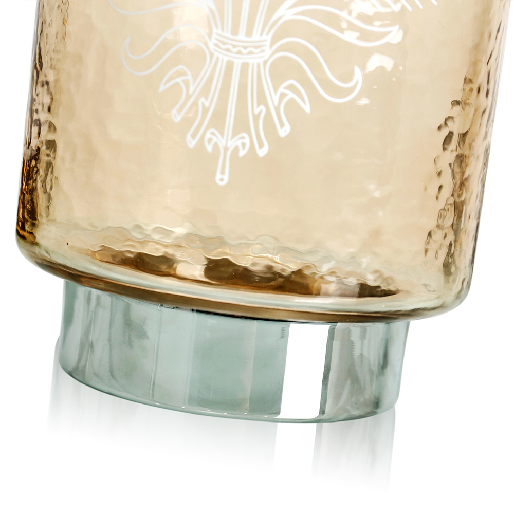 DS0219	 D5.1"H7.87" - GLASS JAR WITH LID