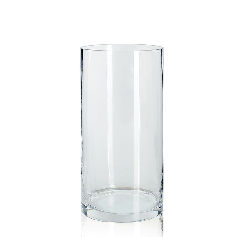 60013	 D4"H8" - CLEAR GLASS CYLINDER VASE