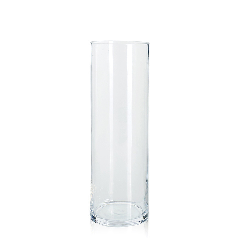 60014	 D4"H10" - CLEAR GLASS CYLINDER VASE