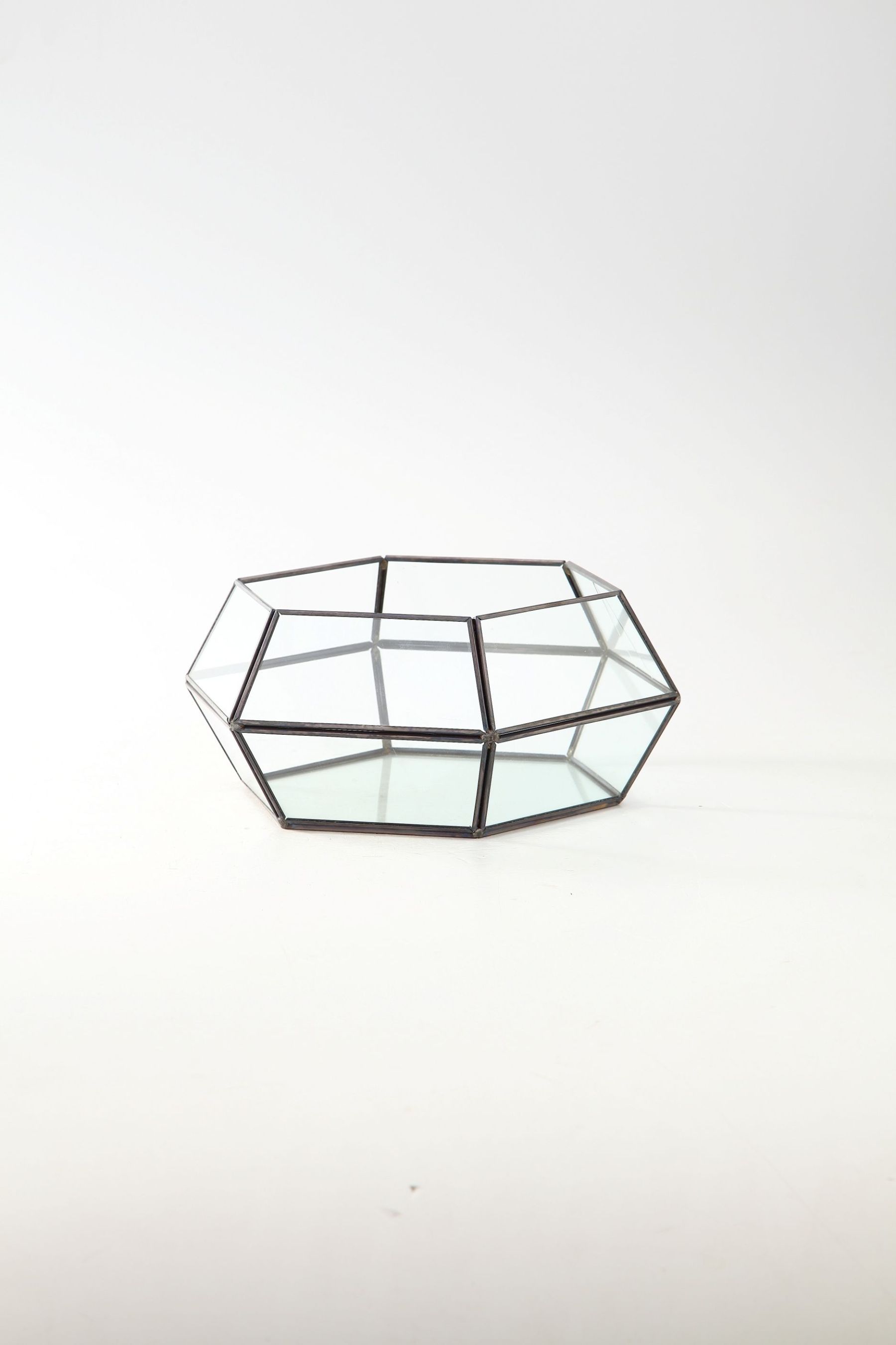 60053 L10.5"W9"H4.5" - GEOMETRIC TERRARIUM