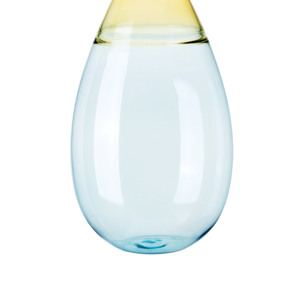 60099-1	 D4"H9" - GLASS VASE