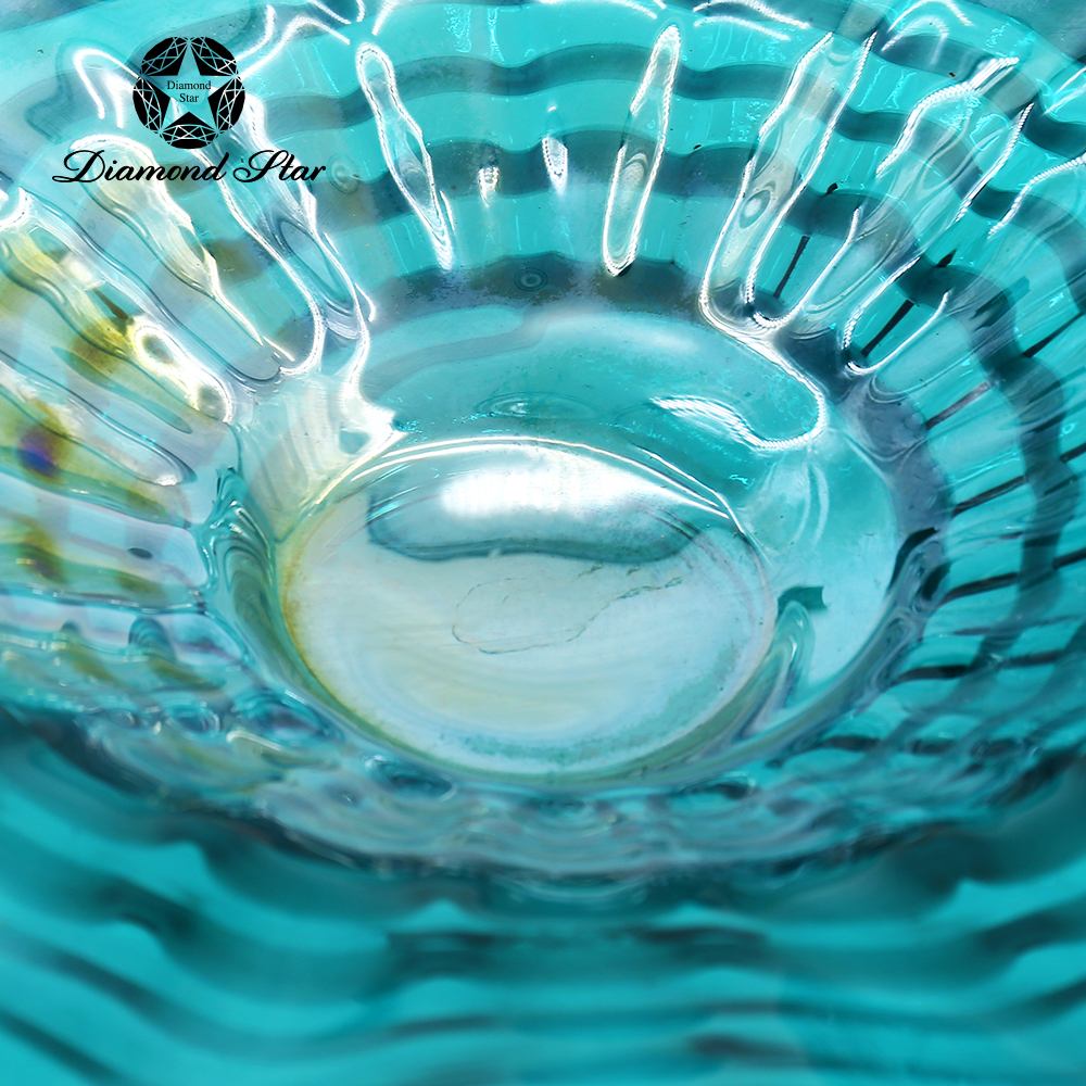 85592	 D20"H4" - ART GLASS WALL PLATE