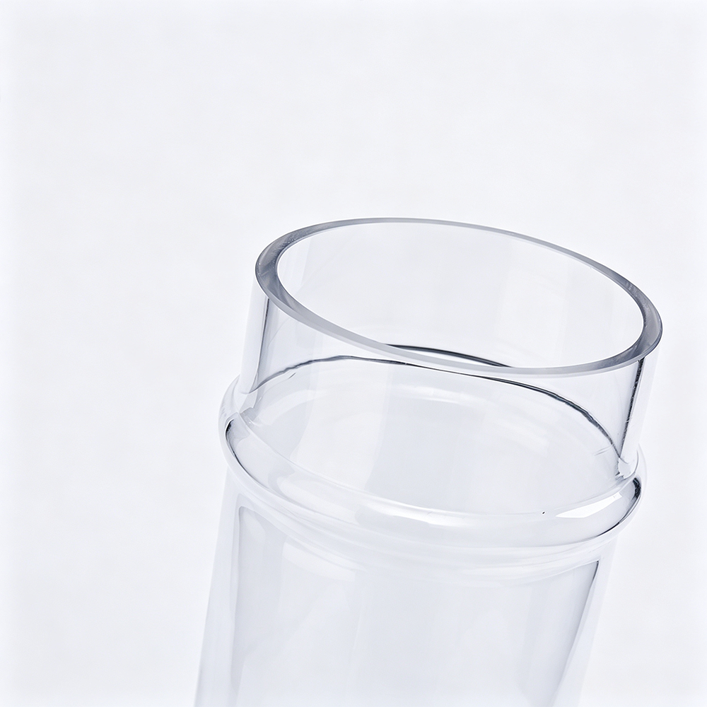 62023	 D5"H16.5" - GLASS APOTHECARY JAR WITH LID