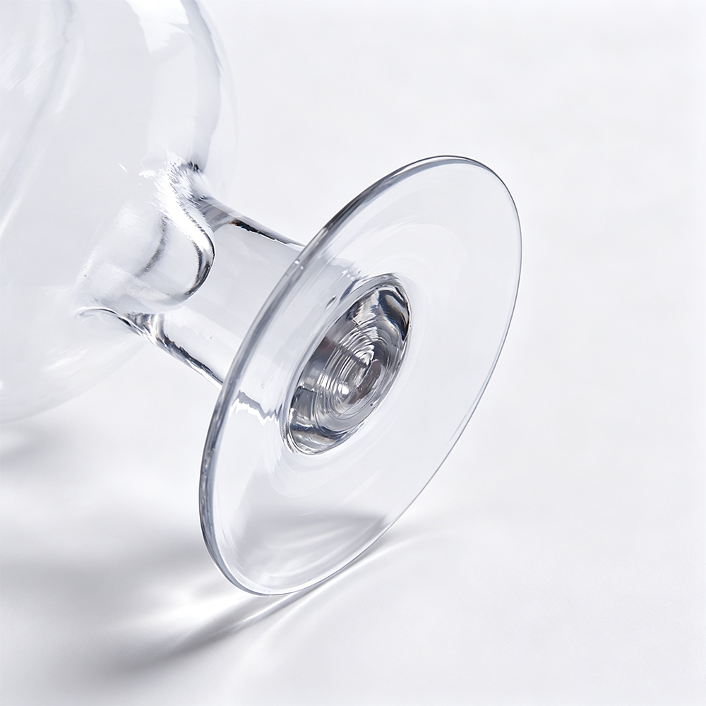 62023	 D5"H16.5" - GLASS APOTHECARY JAR WITH LID