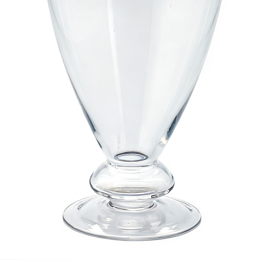 64014	 D6.5"H17.5" - GLASS APOTHECARY JAR WITH LID