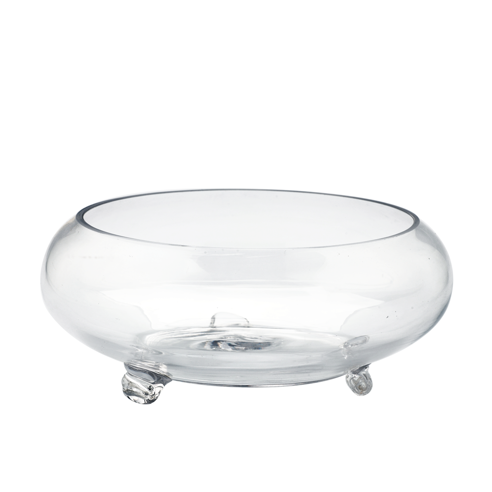 64043	 D9.5"H4" - GLASS BOWL