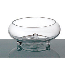 D9.5"H4" - GLASS BOWL