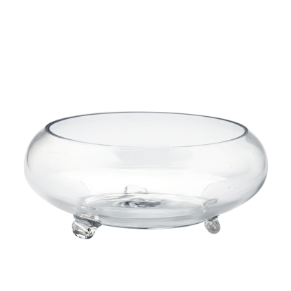 64043	 D9.5"H4" - GLASS BOWL