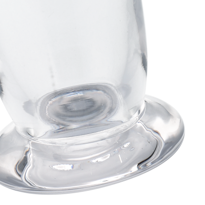 64073	 D5.5"H8.5" - CLEAR GLASS VASE