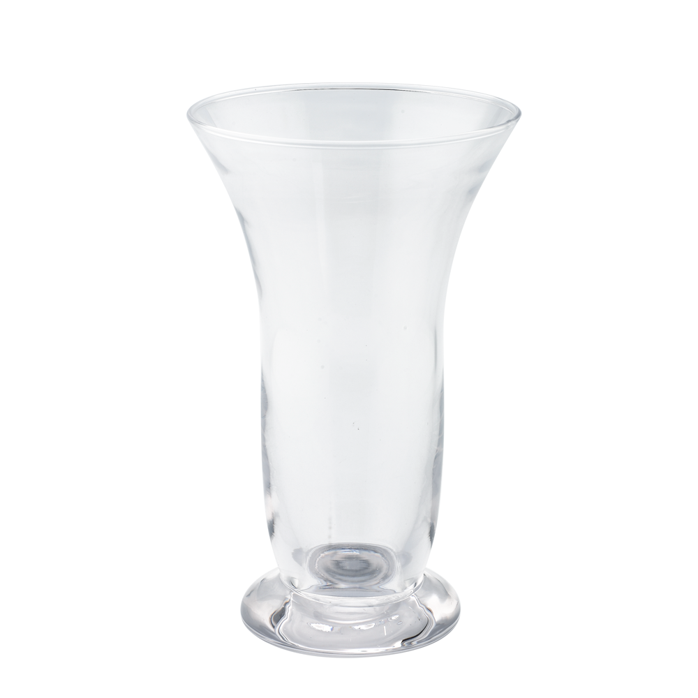 64073	 D5.5"H8.5" - CLEAR GLASS VASE