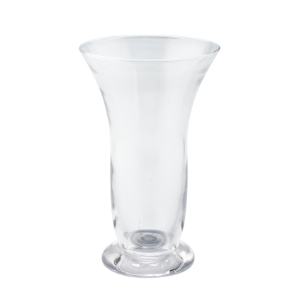 64073	 D5.5"H8.5" - CLEAR GLASS VASE