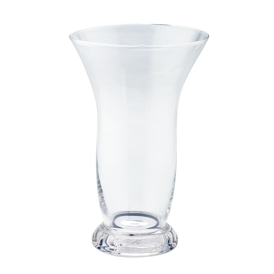 64074	 D6.5"H10" - CLEAR GLASS VASE