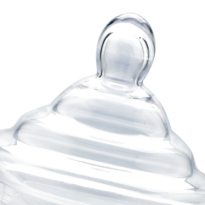 64079	 D6.5"H13" - GLASS APOTHECARY JAR WITH LID
