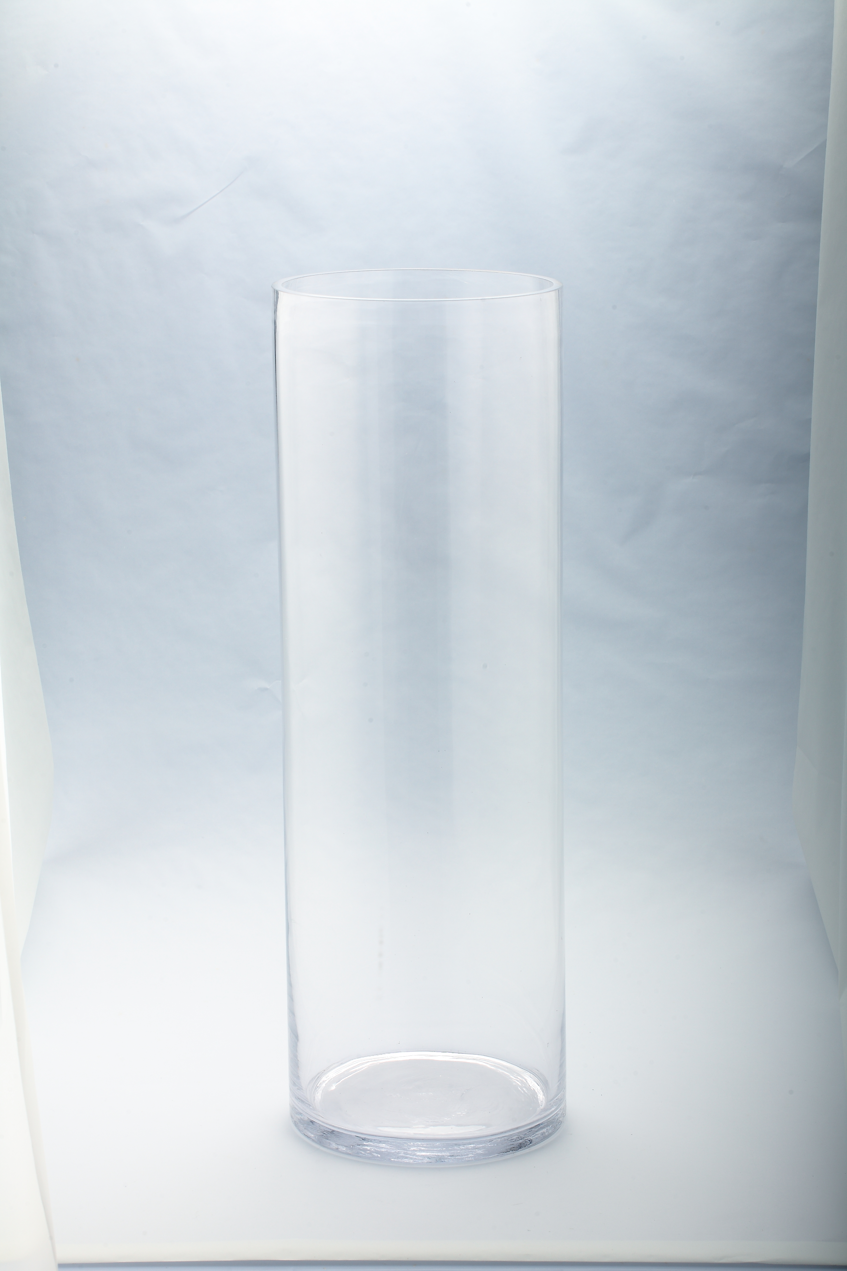 D8"H23.5" - GLASS CYLINDER