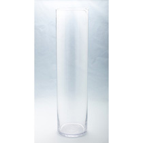 D8"H31.5" - GLASS CYLINDER