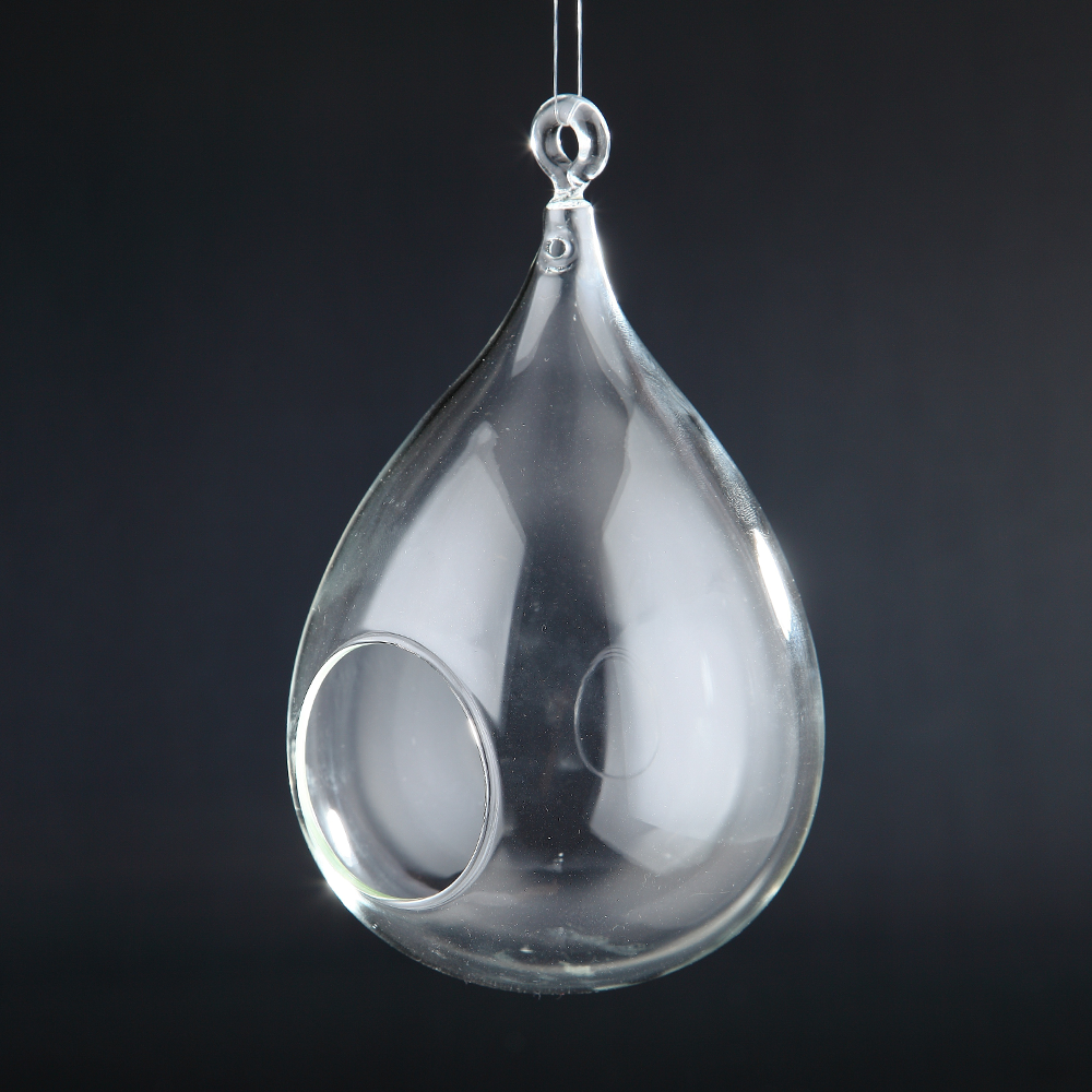 64292	 D4"H6.5" - HANGING GLASS TERRARIUM