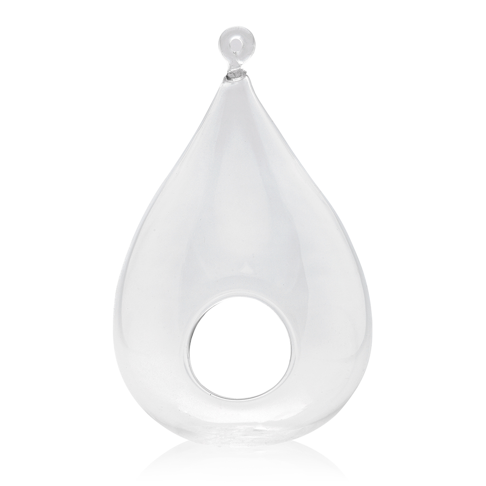 64292	 D4"H6.5" - HANGING GLASS TERRARIUM