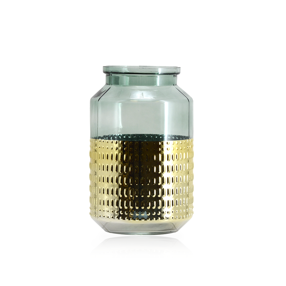64982	 *D6.3"H10.24" - GLASS VASE