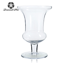 D8.5"H12" - GLASS URN VASE
