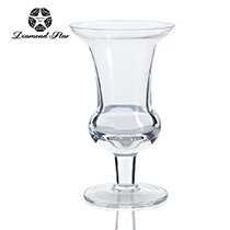 D3.5"H6.1" - GLASS URN VASE