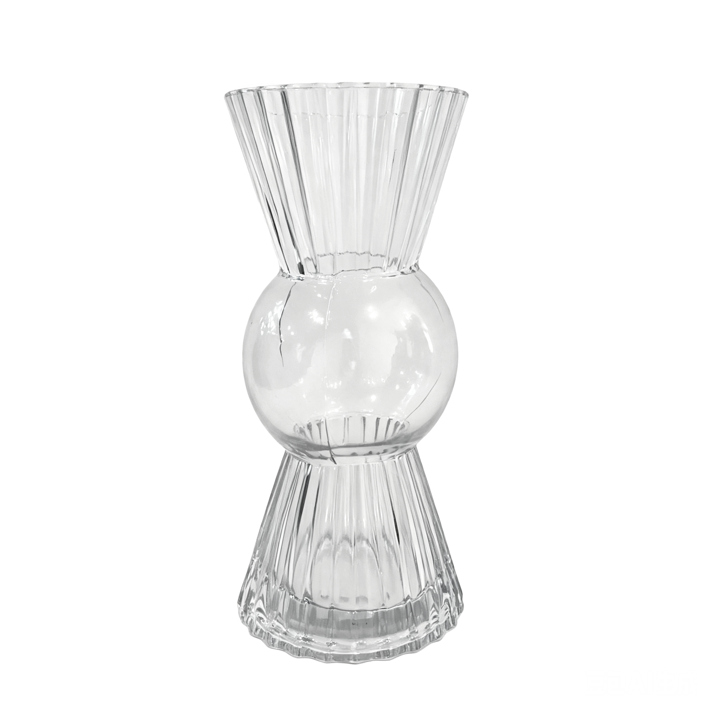 65032	 D3.7"H7.9" - GLASS VASE