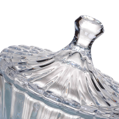 68023	 D6"H6" - GLASS JAR WITH LID