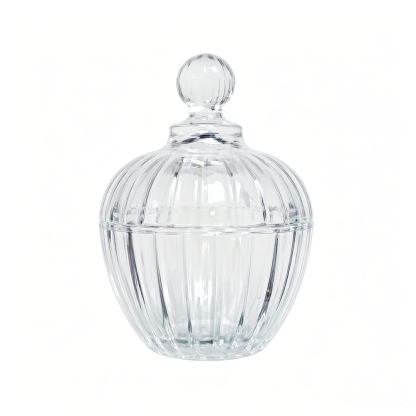 68064	 H:6" D:4.5" CANDY JAR 12PCS/CASE