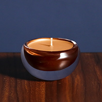 D3"H1.8" - GLASS CANDLE