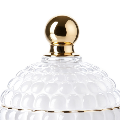 68088-1	 D3.3"H4.3" - GLASS JAR WITH LID