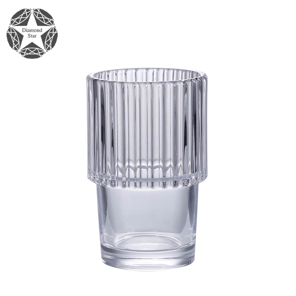 68116	 D3.27"H11.61" - SET OF 4 STACKABLE GLASSES