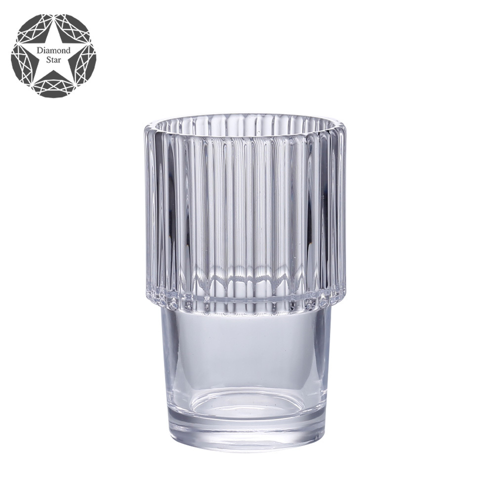 68116	 D3.27"H11.61" - SET OF 4 STACKABLE GLASSES