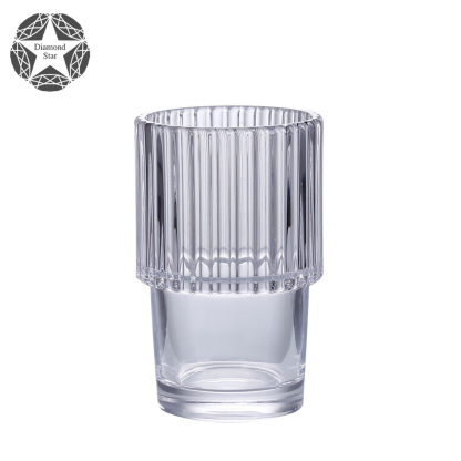 68116	 D3.27"H11.61" - SET OF 4 STACKABLE GLASSES