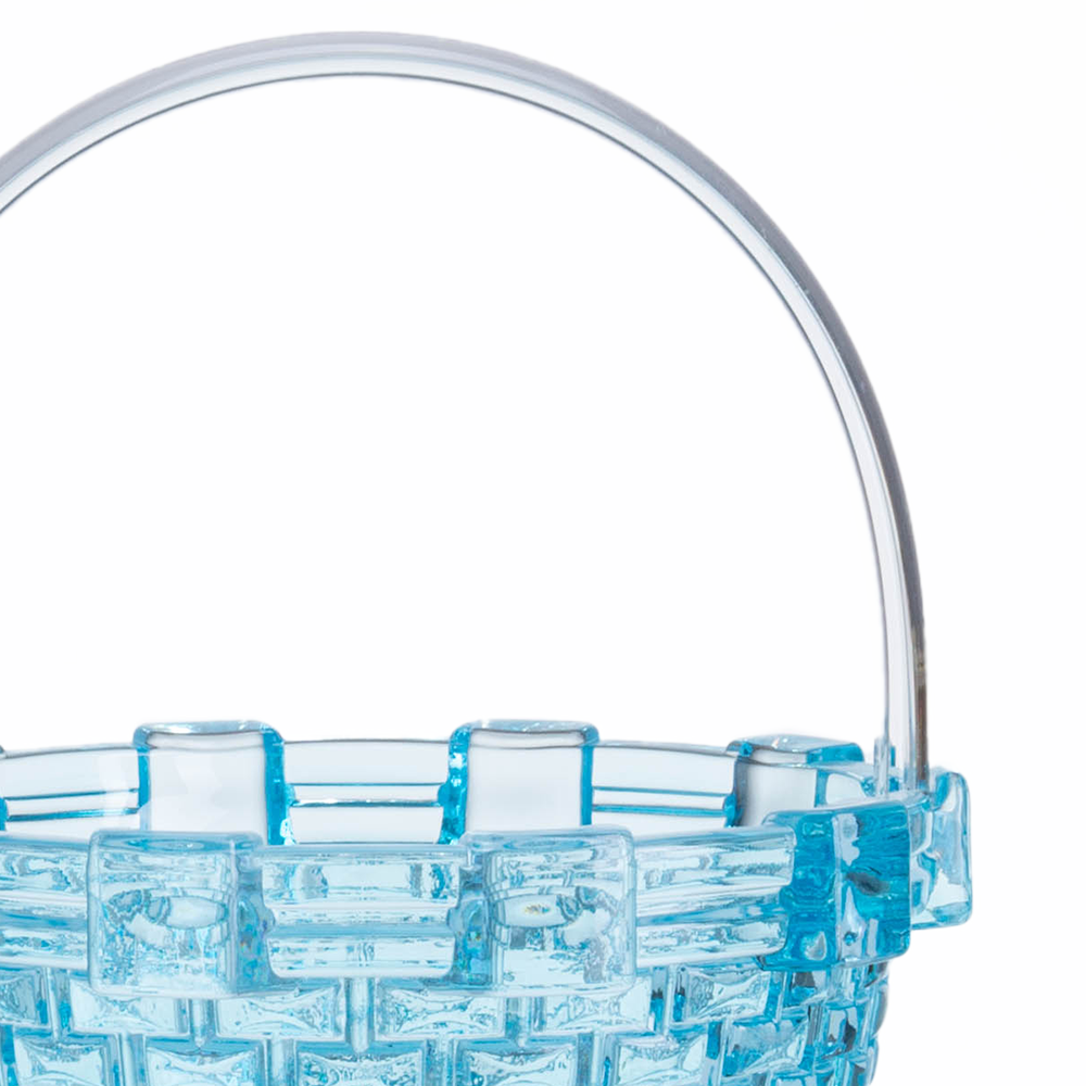 68212S-B	 D6"H7.5" - GLASS BASKET