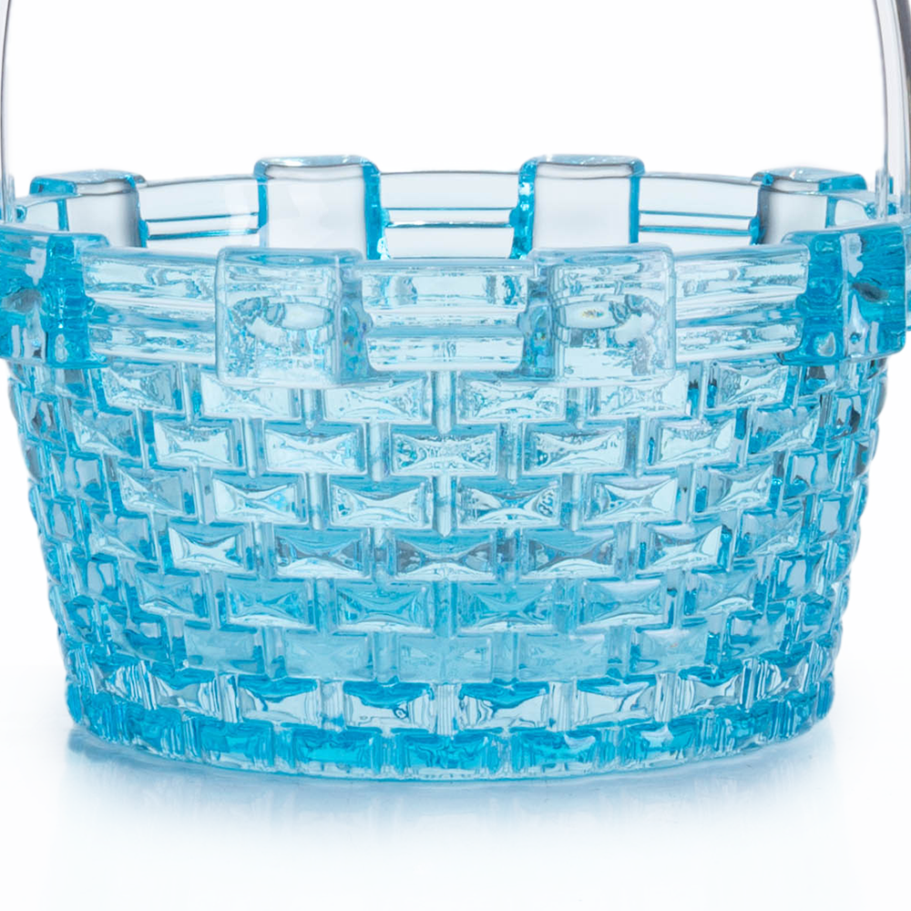 68212S-B	 D6"H7.5" - GLASS BASKET