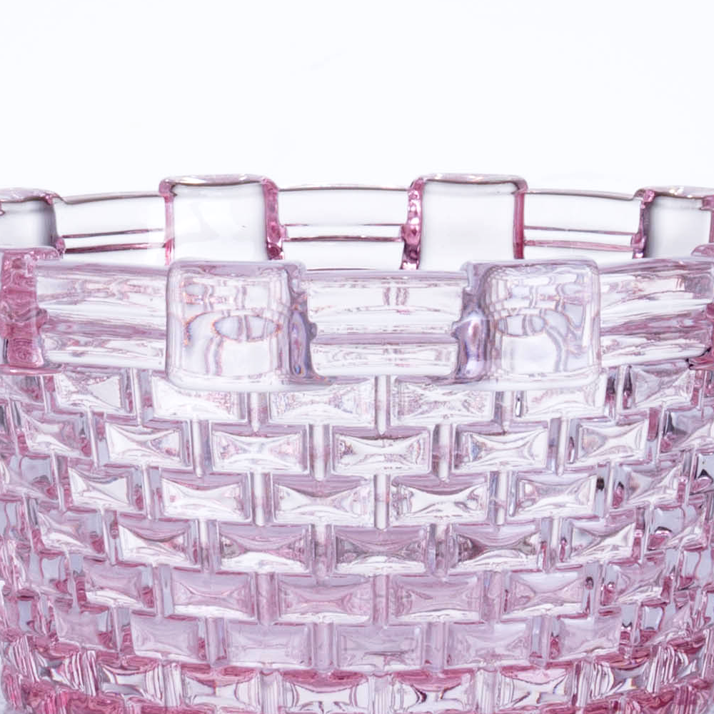 68212S-PK	 D6"H7.5" - GLASS BASKET
