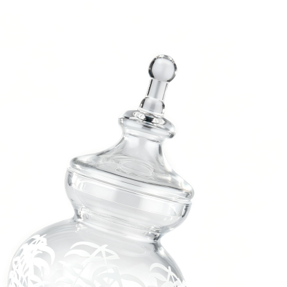 69254	 D8.5"H21.7" - GLASS JAR WITH LID